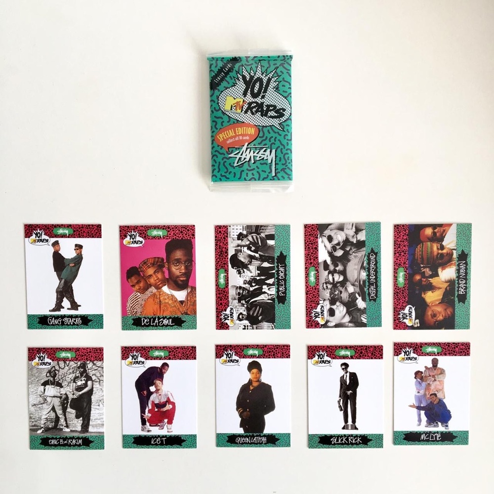 STUSSY Yo!MTV Raps Cards - Picture 3 of 4
